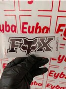 Resim Fox Tilki 12x5 Cm 1 Adet Baskes Renkli Baskı Sticker, Bisiklet, Karavan,otomobil,çocuk Odası 