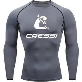 Resim Snapbuy Erkek Uv Koruyucu Rashguard Mayo - Denizanası Önleyici Sörf Dalış T-shirtgökyüzü Mavi Gökyüzü Mavi 