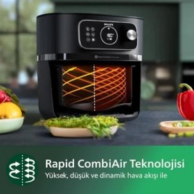 Resim HD9875/90 Airfryer 7000 Serisi Xxl Connected, 2 Kg, 8.3 L Kapasite, Uzaktan Bağlantılı 
