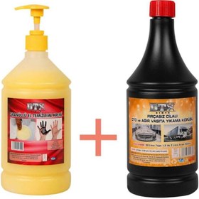 Resim Dtx Kimya Granüllü Yağ Sök. El Temizleme Kremi 1 Kg & Oto, Motor Ve Tır Yıkama Şampuanı 1 Lt 