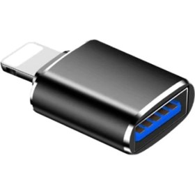 Resim Gplus IPH35 Lightning To USB 3.0 Çevirici Mini Metal Otg Dönüştürücü 