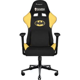 Resim EXVEGA Vesta 2025 Kumaş Oyuncu Koltuğu Siyah Batman Edition 