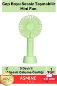 Resim Örensa Özel Üretim Usb Şarjlı 3 Kademeli Sessiz Taşınabilir Mini Fan Pervaneli Soğutucu Küçük Vantilatör 