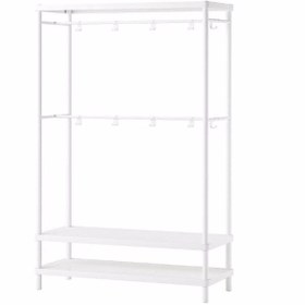 Resim IKEA Mackapar Portmanto, Beyaz, 78x32x200 Cm 