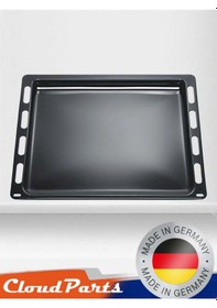 Resim Bosch Uyumlu Siemens Profilo Ankastre Fırınlar İle Emaye Fırın Tepsisi 