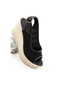 Resim Celira Siyah Kadın Dolgu Topuklu Ayakkabı Çok Renkli 