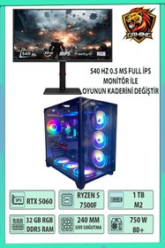 Resim TOPLAMA SPEED-GAMİNG BİLGİSAYAR 540 HZ RTX 5060 OYUN CANAVARI 