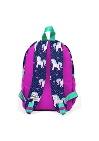 Resim Coral High Kids Lacivert Unicorn İki Bölmeli Yuva Sırt Çantası 