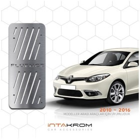 Resim intakrom Renault Fluence Krom Ayak Dinlendirme Pedalı - 2010 ve Üzeri 