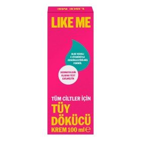 Resim Like Me Tüm Ciltler Için Tüy Dökücü Krem 100 ml 4 Adet 