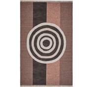 Resim MarkaEv Marla Kara Tezgah Punch Halı 9004 - 150x230 cm 