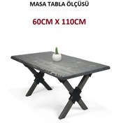 Resim Mobenta Doğal Ağaç Masif Kütük Masa Yemek Masası 60cm X 110cm ( Ağaç Ayak ) 