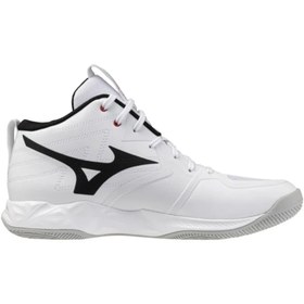 Resim Mizuno Wave Momentum Pro MID Unisex Voleybol Ayakkabısı Beyaz 