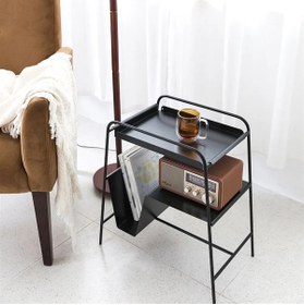 Resim Püff Konsept Sanat & Dekorasyon Pera Tasarım Gazetelik Yan Sehpa 