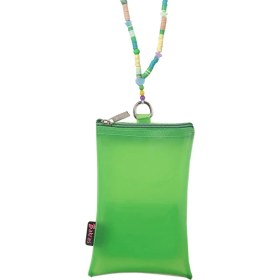 Resim Bakras Fimo Boncuk Askılı Şefffaf Çok Amaçlı Plaj Telefon Çantası 