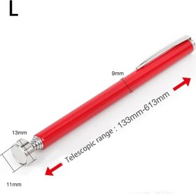 Resim Mingjin Shop 1 Mavi Stil Mortable Teleskopik Mıknatıs Manyetik Kalem Pick Up Somun ve Cıvata Promosyon El Aletleri Ayarlanabilir Uzunluk Gümüş Ton (Yurt Dışından) 