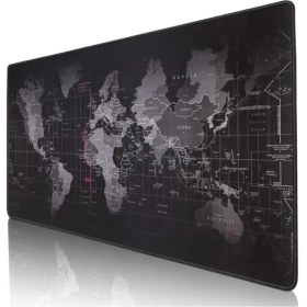 Resim Everest Grup Gamer Işıklı Klavye Gamer Klavye Dünya Desenli 90*40 Mousepad 
