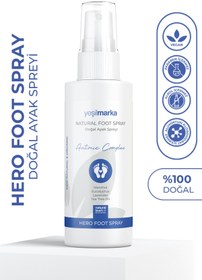 Resim yeşilmarka Hero Doğal Ayak Spreyi - Ayak Koku Giderici Sprey - Ayak Koku Önleyici %100 Doğal Içerik 100 ml 