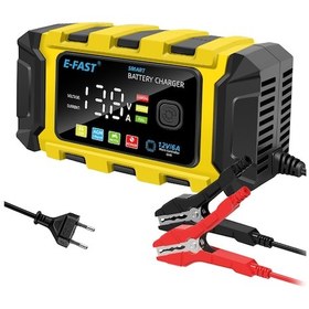 Resim Ximistore9 12v 6a Tam Otomatik Akıllı Şarj Cihazı - Araç Ve Motosiklet Aküleri İçin Portatif Şarj Aleti 