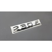 Resim Mercedes E Serisi W124 1984-1993 230e Bagaj Yazısı Krom 