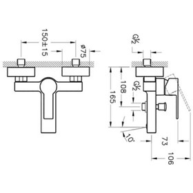 Resim Artema Flo S Banyo Bataryası A41937 