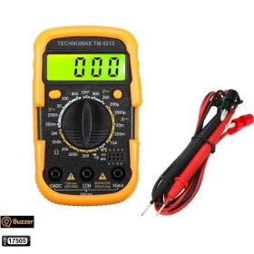Resim Avometre Buzzerli Dijital Elektrik Ölçüm Aleti Multimetre Cihazı Nemere 