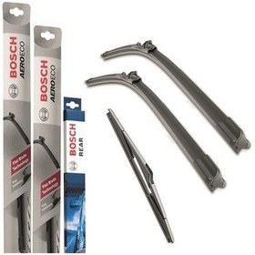 Resim Ford Transit Courier Muz Silecek Ön Arka Bosch Aeroeco 2014-201 