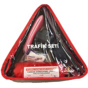 Resim SeferihisarYangın Trafik Seti ve Kuru Kimyevi Tozlu %40 Map Abc Araç Yangın Söndürme Tüpü 1 kg 