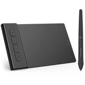 Resim Veikk VK430 4x3 inç 4 Kısayol Tuşlu Sağ/Sol Uyumlu Taşınabilir İmza Grafik Tablet+Kalem Siyah 
