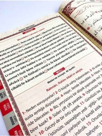 Resim Tecvidli Yasini Şerif Türkçe Fihristli Rahle Boy 