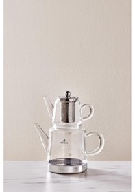 Resim Karaca Dora Midi Borosilikat Cam Çaydanlık 