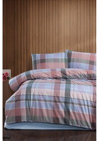 Resim Helen 6 Parça Comforter Çeyiz Seti Mavi Mavi 