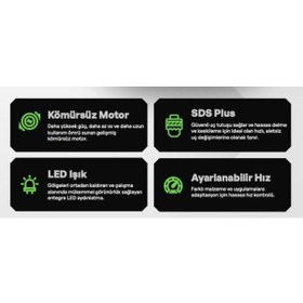 Resim Volta VZHD-20 Akülü Kırıcı Delici 