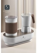 Resim Jumbo x Homend JoyPot 5013H, Süt Köpürtme Fonksiyonlu ve 4 Farklı Kahve Programlı Mochapot 