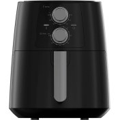 Resim Luxell Fast Fryer Xl 5.5 Litre Yağsız Sıcak Hava Fritözü Airfryer 