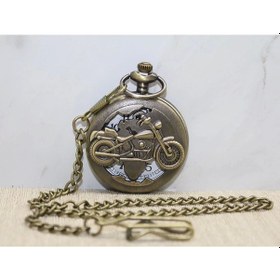 Resim Motor Tasarımlı Köstekli Saat Karışık 