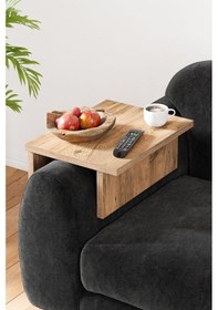 Resim Kls Ayarlanabilir Koltuk Sehpası Yan Sehpa- Çam Kls - Çam 