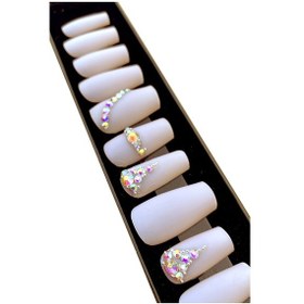 Resim El Yapımı Tasarım Takma Tırnak Seti 