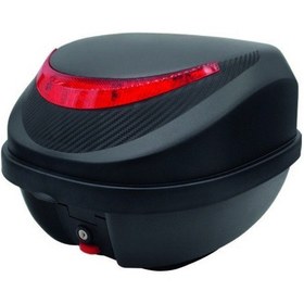 Resim Gaff G32 Motosiklet Arka Çanta 32Lt Siyah Karbon Desenli 