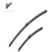 Resim BOSCH 3397118977 On Silecek Supurgesi Takim (X2) / (Muz Tipi) Focus II 04-11 P207 06-12 Olcu: 650 / 425Mm 1465888 (WA118889A) 