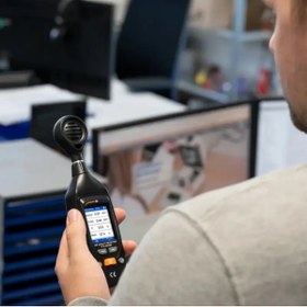 Resim PCE Instruments PCE-EM 880 Taşınabilir Formaldehit (HCHO), TVOC, Sıcaklık ve Nem Ölçüm Cihazı 