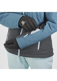 Resim Salomon Edge Kadın Kayak Montu Mallard Blue Lc1560900 Mavi 