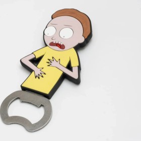 Resim PopArms Rick And Morty - Morty Collectible Lisanslı Manyetik Şişe Açacağı 