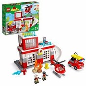 Resim LEGO Duplo İtfaiye Merkezi ve Helikopter 10970 