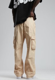 Resim Gabardin Kargo Pantolon - Siyah / M 