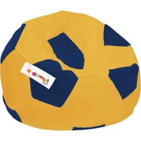 Resim earmut Taraftar Futbol Topu Çocuk Puf Koltuk 