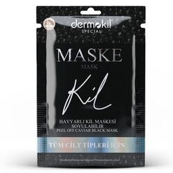 Resim Dermokil Special Soyulabilir Havyarlı Siyah Kil Maskesi 15 ml 
