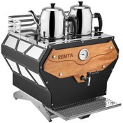 Resim De22 Pro Serisi 2 Demlikli Jumbo Çay Makinesi, 19 L 