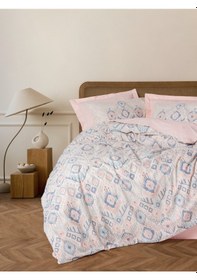 Resim Cotton Box Ethnic Tek Kişilik Nevresim Takımı Mosola Somon 