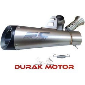 Resim Üniversal Sc Project Modifiyeli Tüp Egsoz Susturuculu. 